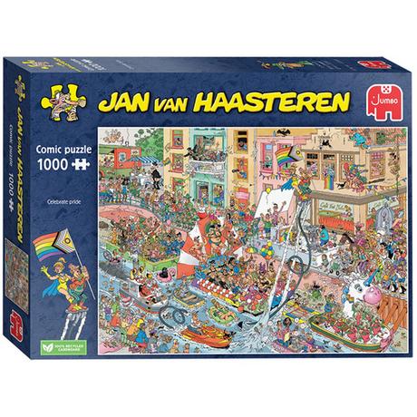 JUMBO  Puzzle Celebrate Pride! (1000Teile) 