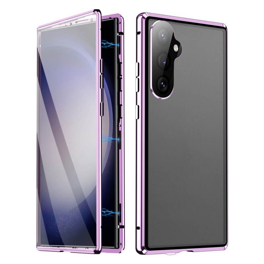 Cover-Discount  Galaxy S25 - Custodia magnetica protettiva premium a 360° con vetro protettivo 