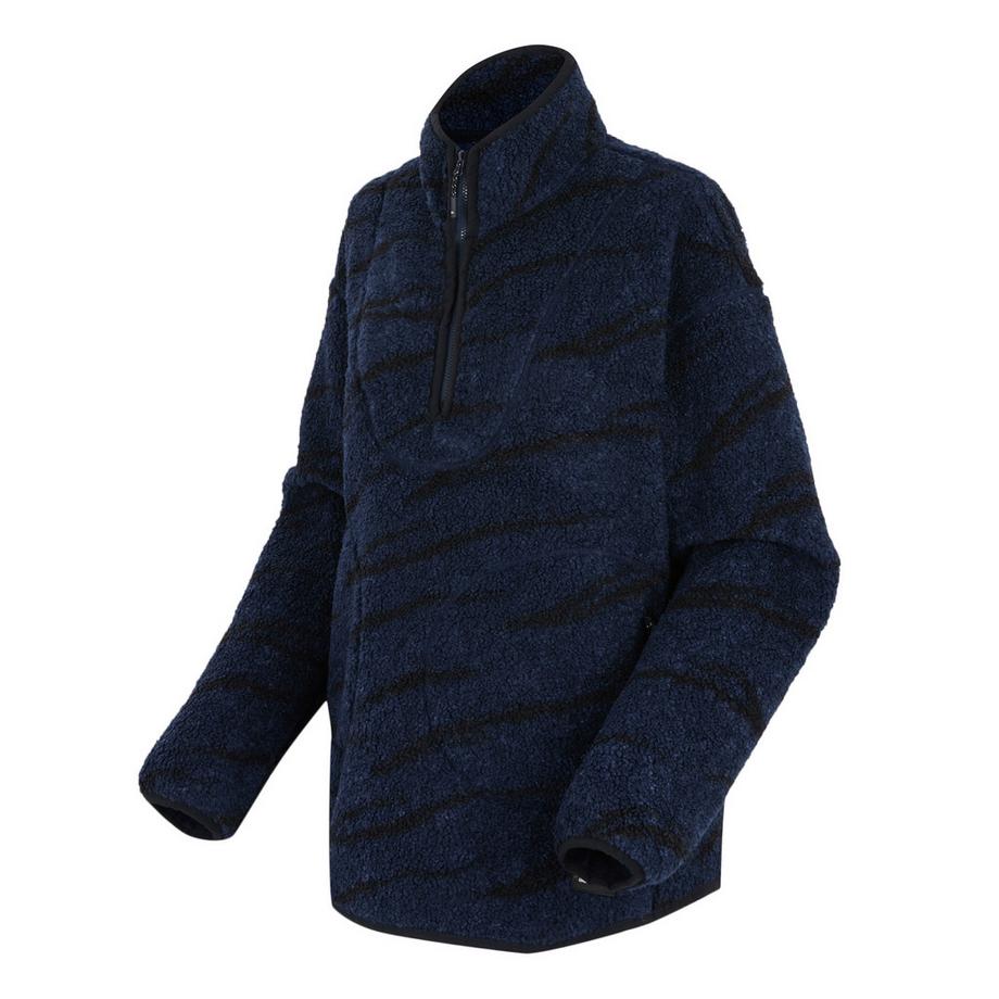 Regatta Frankie Teddy Fleecejacke Halb Reißverschluss  