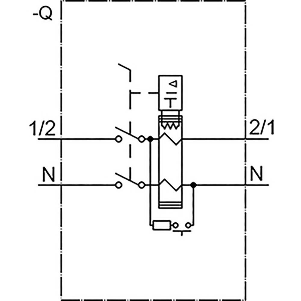 Siemens  Disjoncteur différentiel combiné compact 1P+N 6 kA type F 30 mA B16 