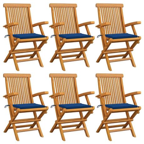 VidaXL sedia da giardino Teak riciclato  