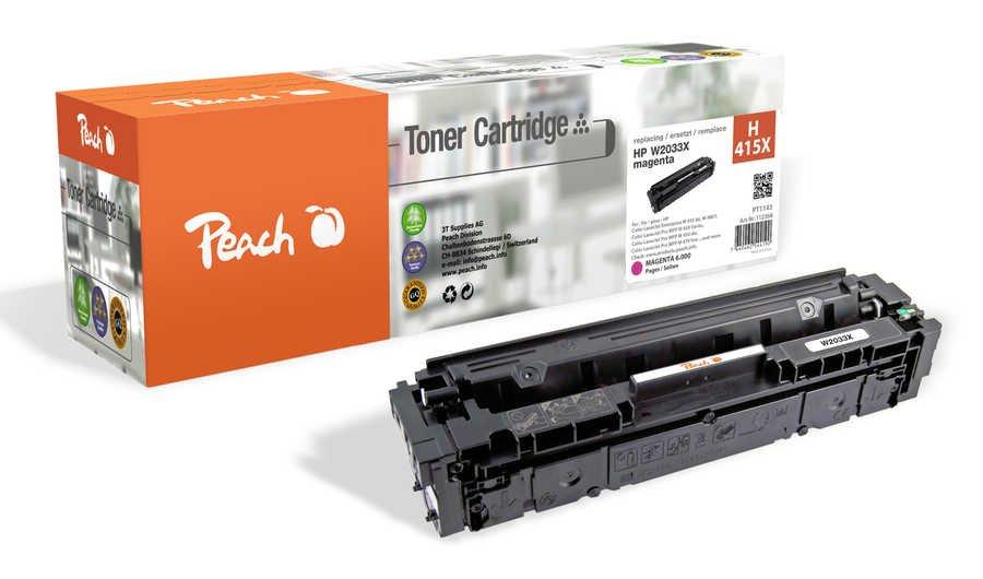 Peach  112368 Cartouche de toner 1 pièce(s) Compatible Magenta 