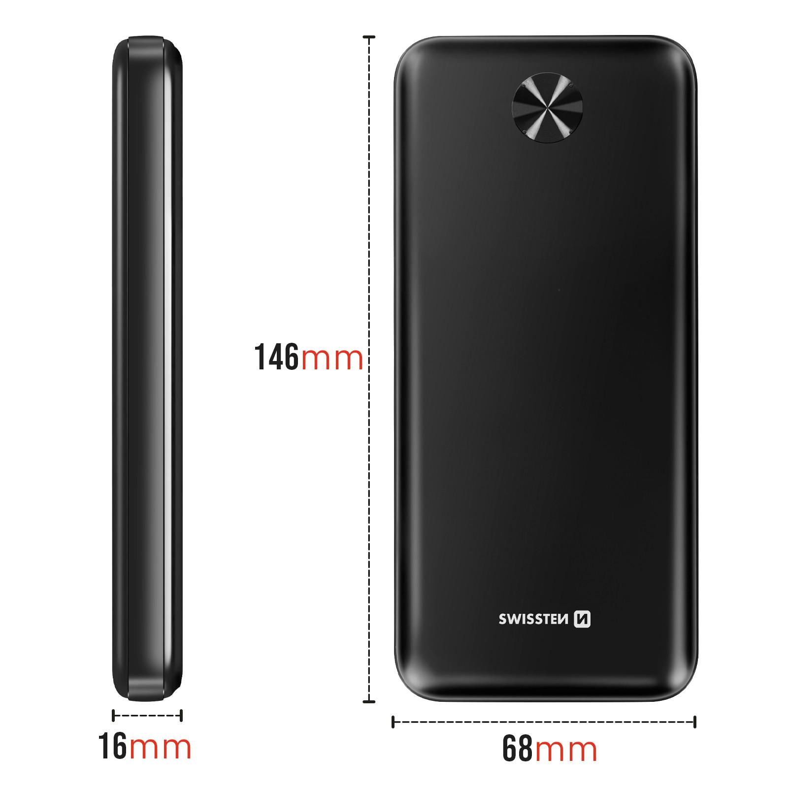 SWISSTEN  Powerbank 10000mAh 2 USB Swissten 
