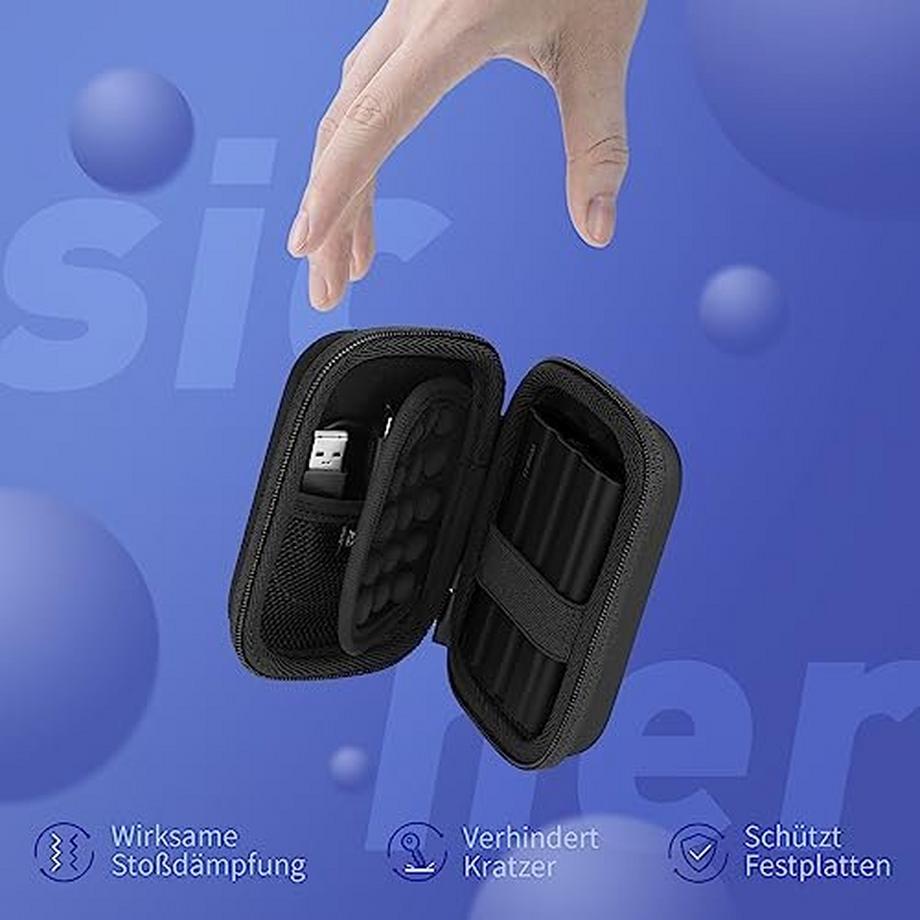 Only-bags.store  Festplattengehäuse für Samsung T7/T7 Shield /T7 Touch Portable SSD 500GB 1TB 2TB, stoßfestes 