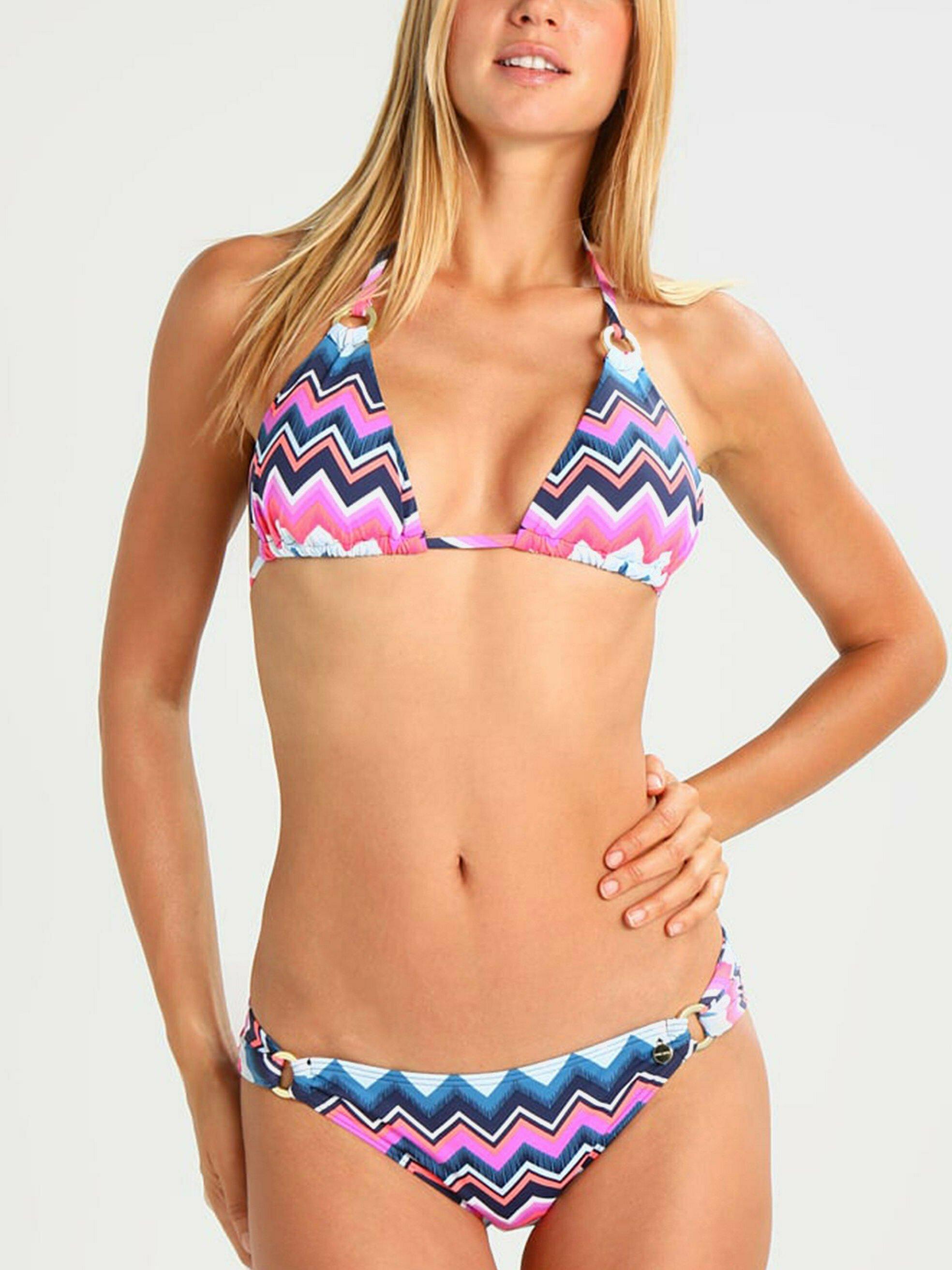 LASCANA  Costume da bagno a zigzag Top 