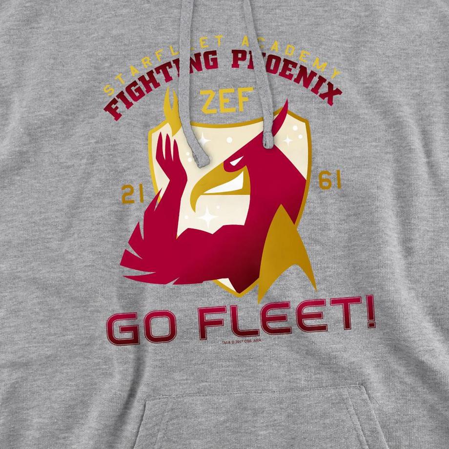 Star Trek Fighting Phoenix Felpa con cappuccio  