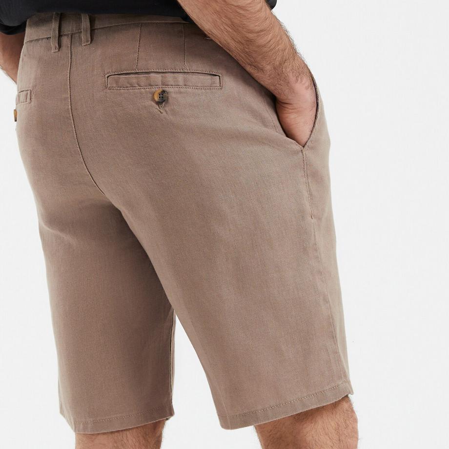 La Redoute Collections Bermuda Short en Lin  