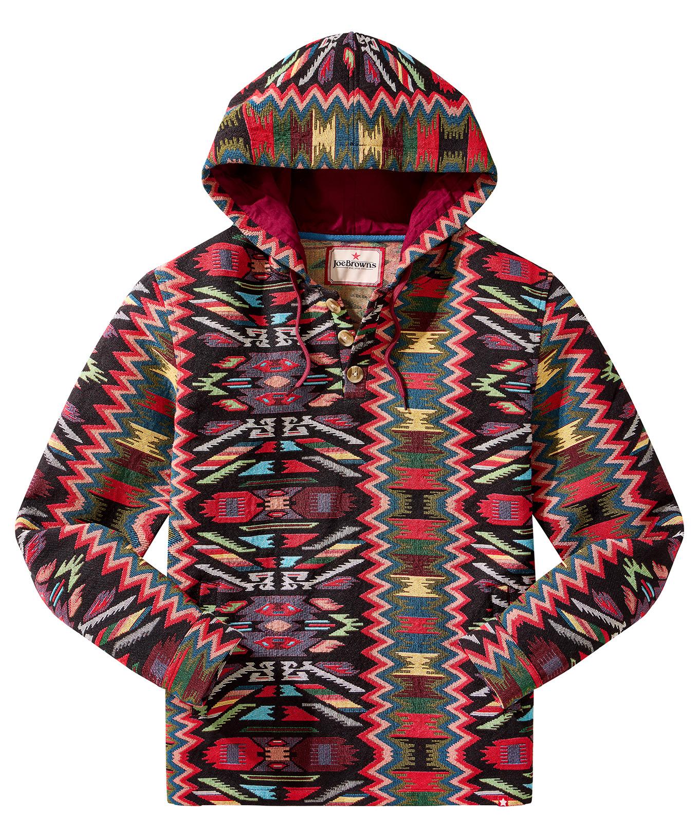 Joe Browns Felpa con cappuccio jacquard foderata  