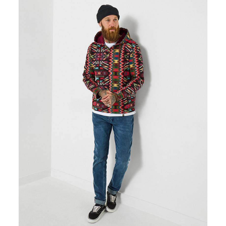 Joe Browns Jacquard Hoodie gefüttert  
