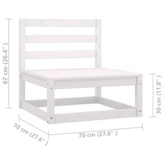 VidaXL Garten-lounge-set pine wood  