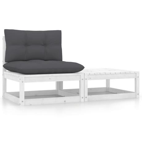 VidaXL Garten-lounge-set pine wood  