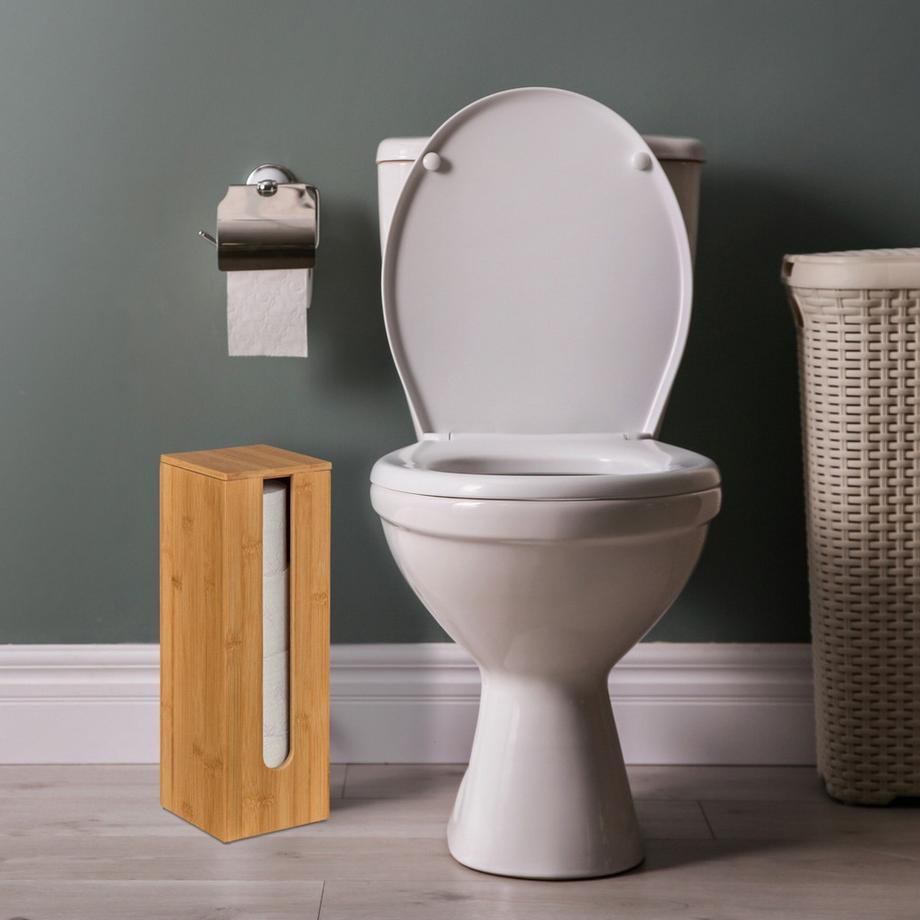 Northix  Aufbewahrung von Toilettenpapierrollen in Bambus 