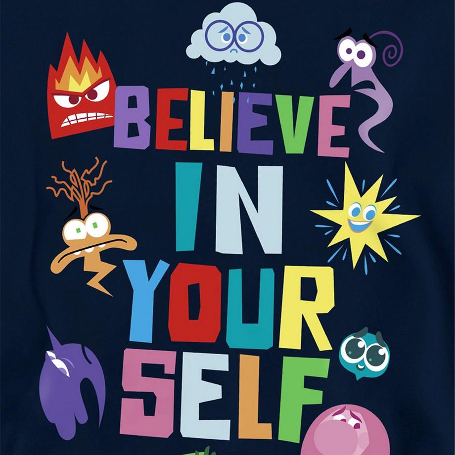 Inside Out  Sweat À Capuche Believe In Yourself 