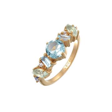 Ring Topas Mondstein Amethyst Klassik 925 Silber