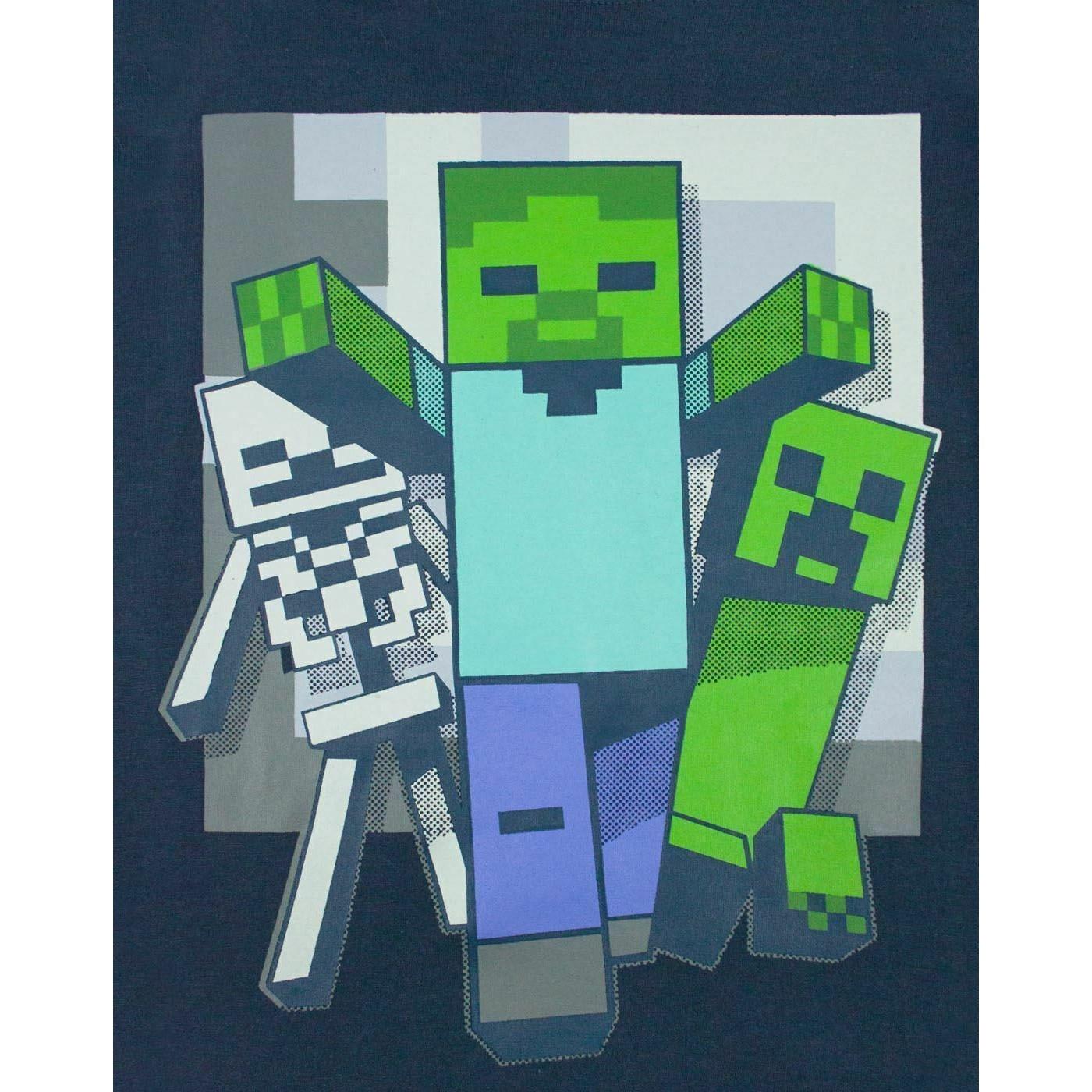 MINECRAFT  Undead Schlafanzug mit Shorts 