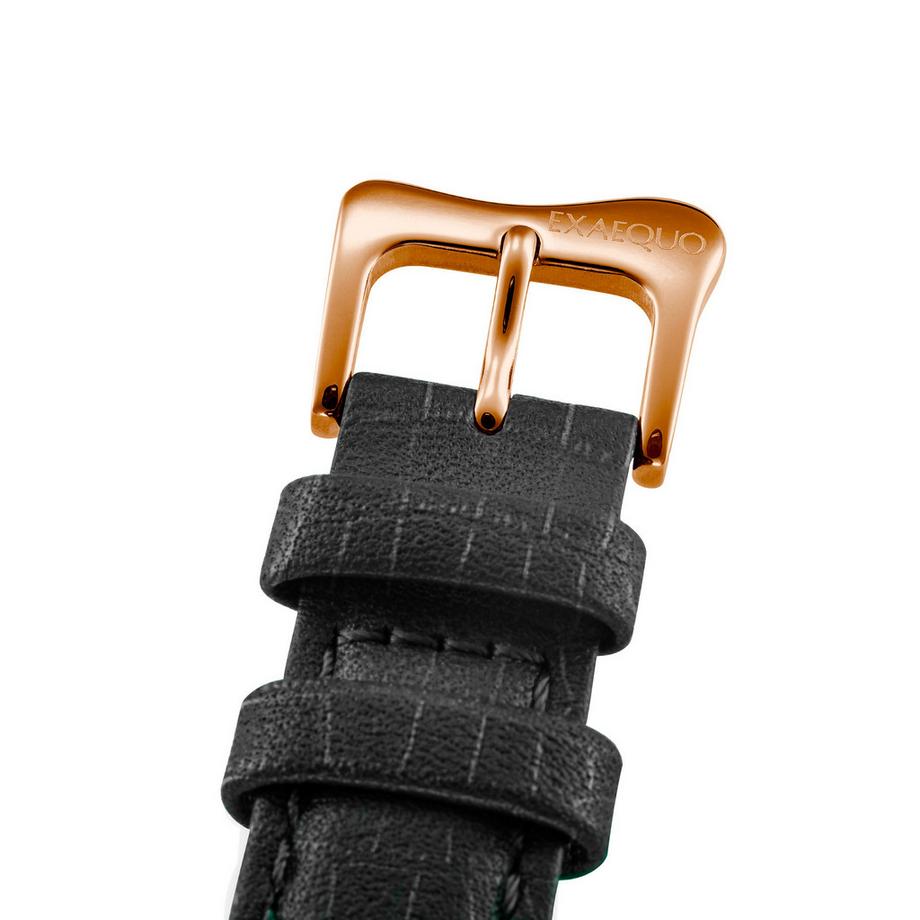 Exaequo  Classic Melting Uhr Edelstahluhr - PVD 