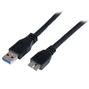 Câble Certifié USB 3.0 A vers Micro B 1 m - M/M - Câble Micro USB 3.0 SuperSpeed