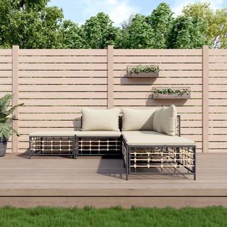 VidaXL Garten lounge set poly-rattan  