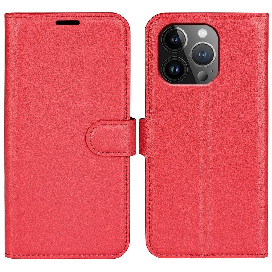 Cover-Discount  iPhone 15 Pro - Leder Etui Hülle 