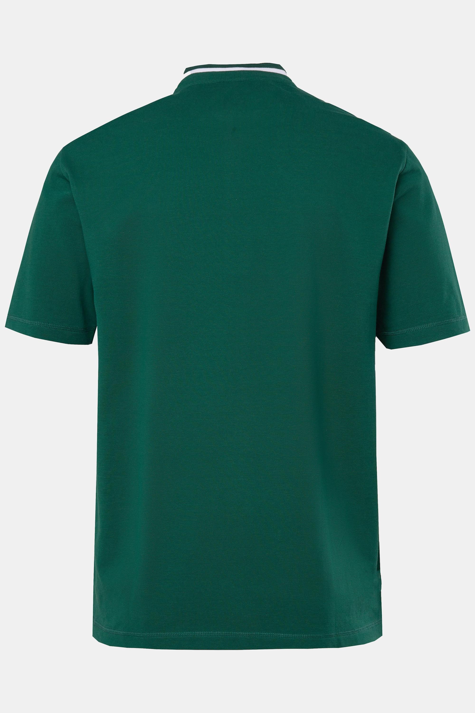 JP1880 Piqué Halbarm T-Shirt Collegekragen  