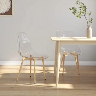 VidaXL Chaise de salle à manger bois  