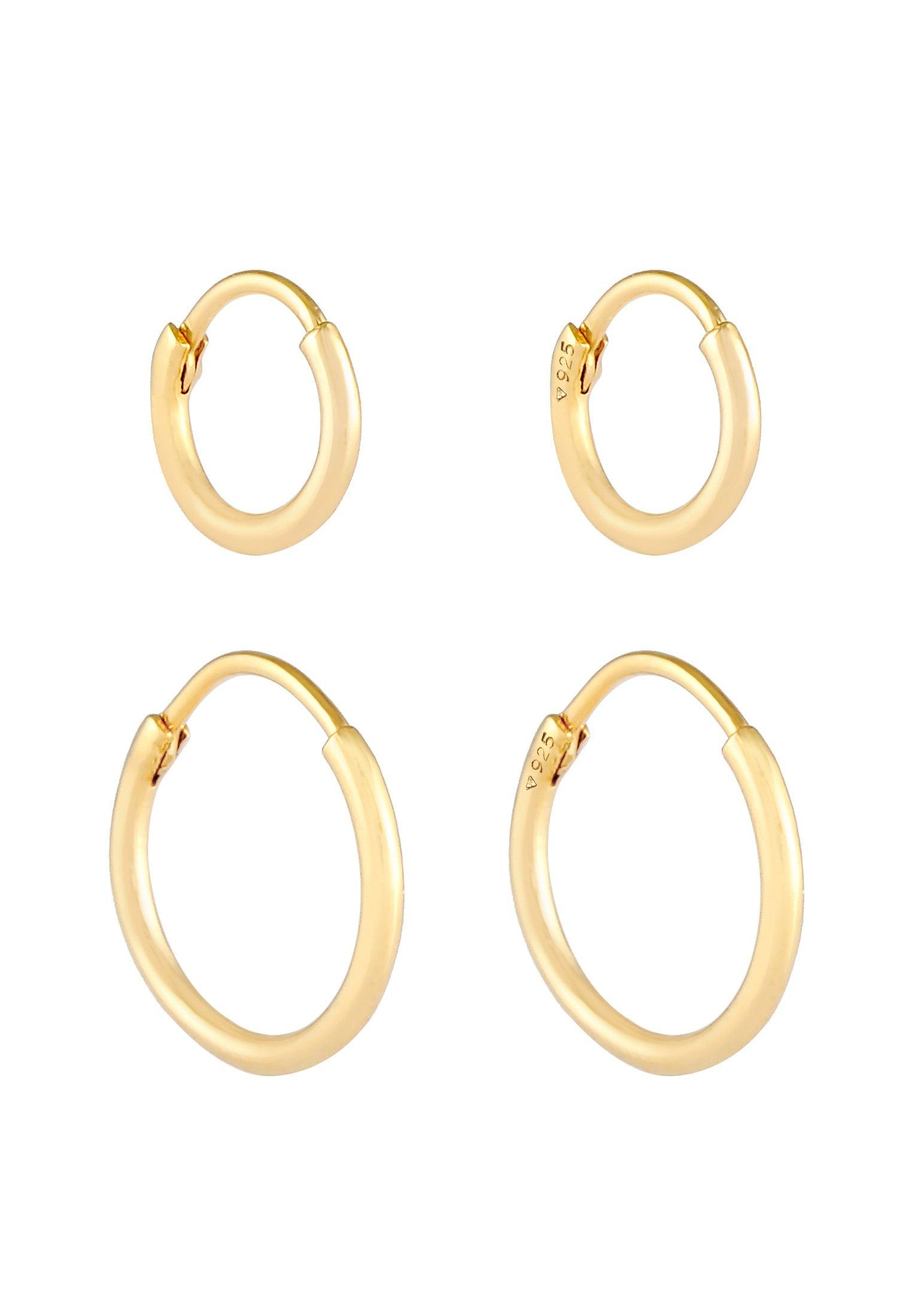 Kuzzoi  Ohrringe  Creolen Set Duo Basic 