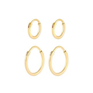 Kuzzoi  Ohrringe  Creolen Set Duo Basic 