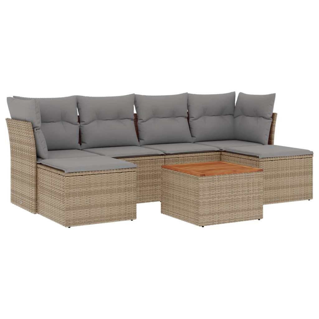 VidaXL Garten sofagarnitur poly-rattan  