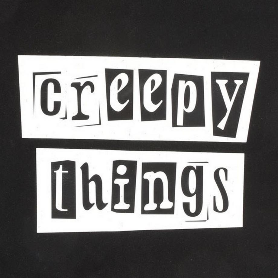 Something Different Creepy Things Tragetasche  