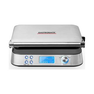 Gastroback Gastroback Advanced Control 2 waffle 1600 W Nero, Argento  