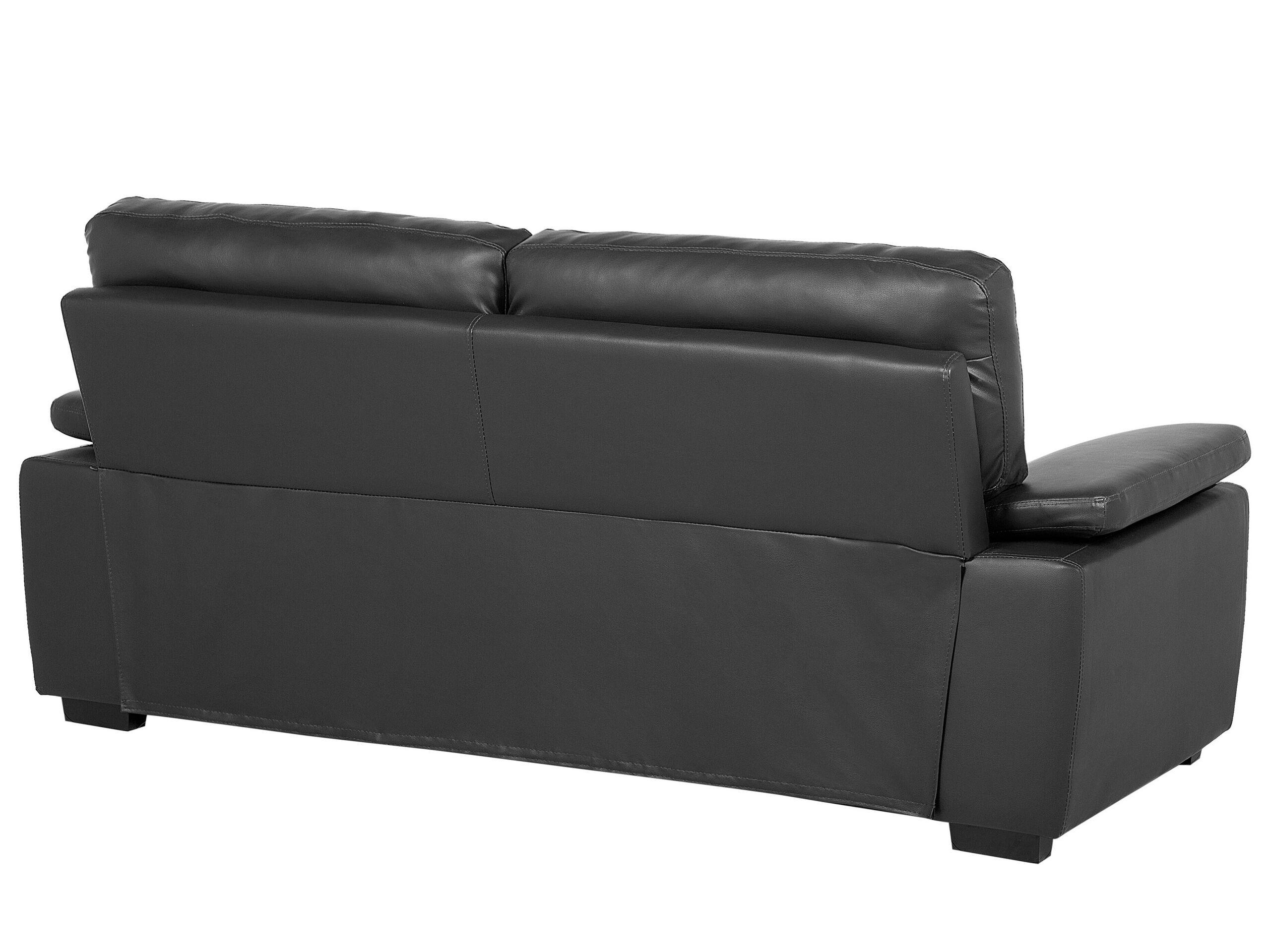 Beliani 3 Sitzer Sofa aus Kunstleder Retro VOGAR  