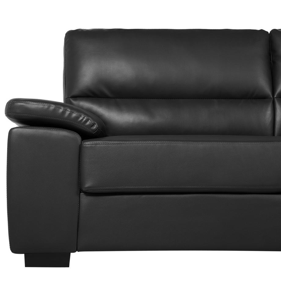 Beliani 3 Sitzer Sofa aus Kunstleder  VOGAR  