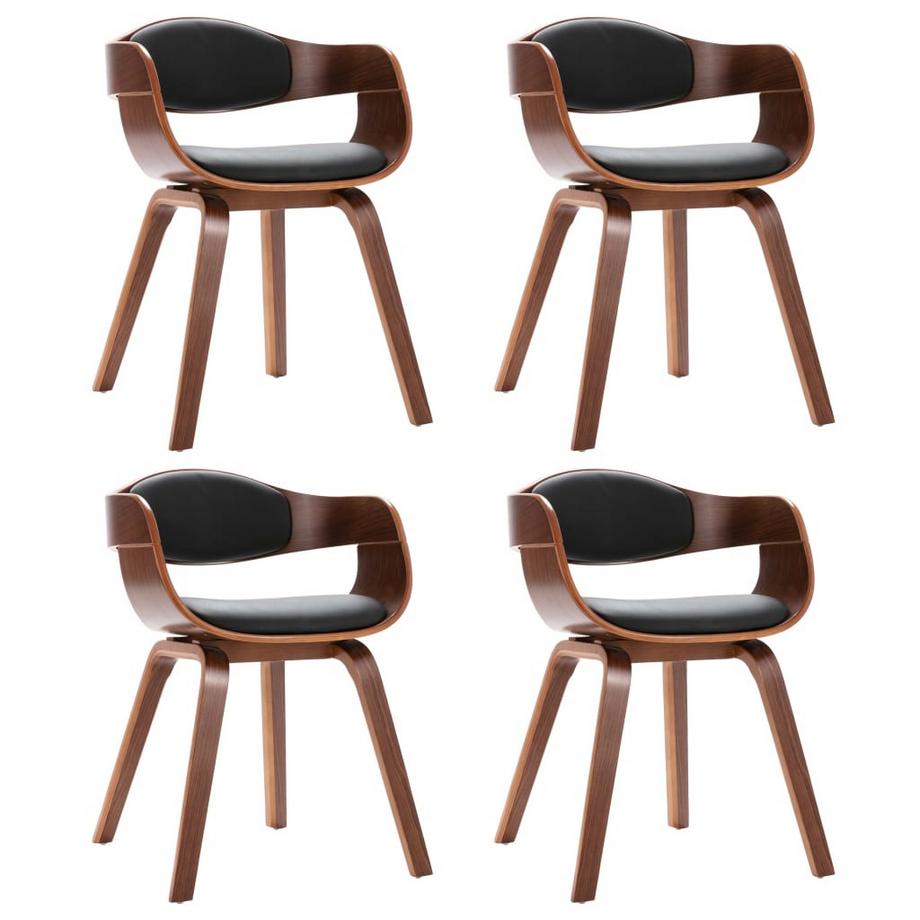 VidaXL Chaise à manger cuir artificiel  