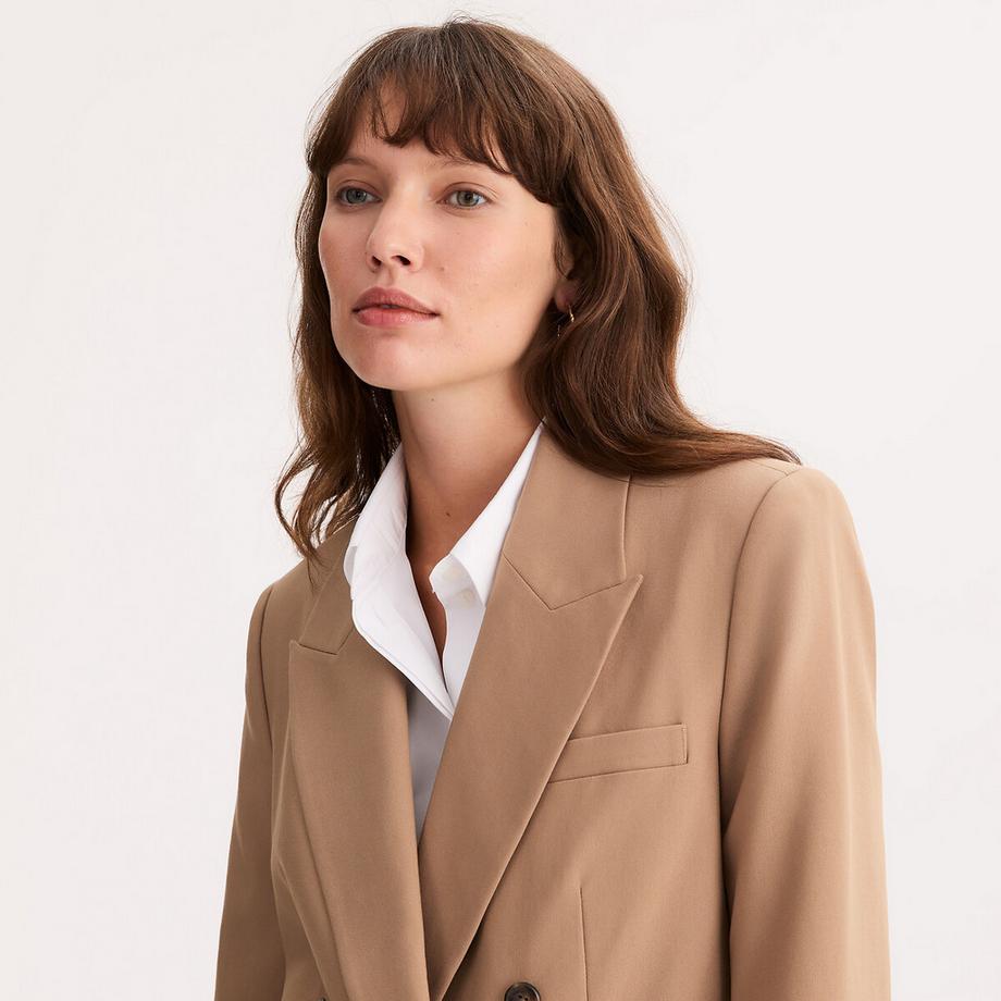 La Redoute Collections Zweireihige Blazerjacke  