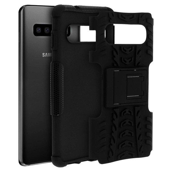 Avizar  Stoßfeste Hülle Galaxy S10 Plus Schwarz 