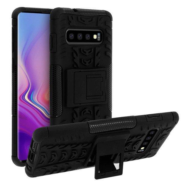 Avizar  Stoßfeste Hülle Galaxy S10 Plus Schwarz 