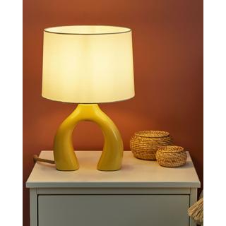 Beliani Lampe à poser en Céramique Moderne ABBIE  