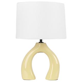 Beliani Lampe à poser en Céramique Moderne ABBIE  