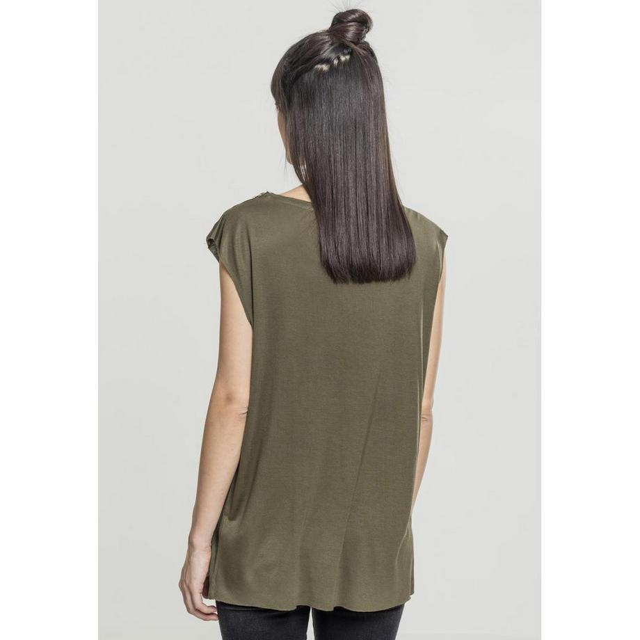 URBAN CLASSICS Zip Hilo T-Shirt  