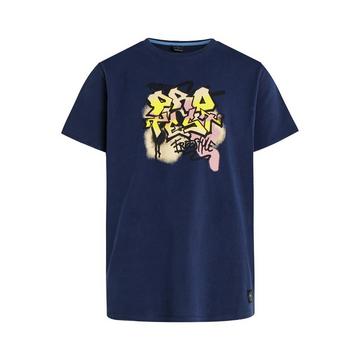 Jungen T-shirt Prtjob Night Skyblue