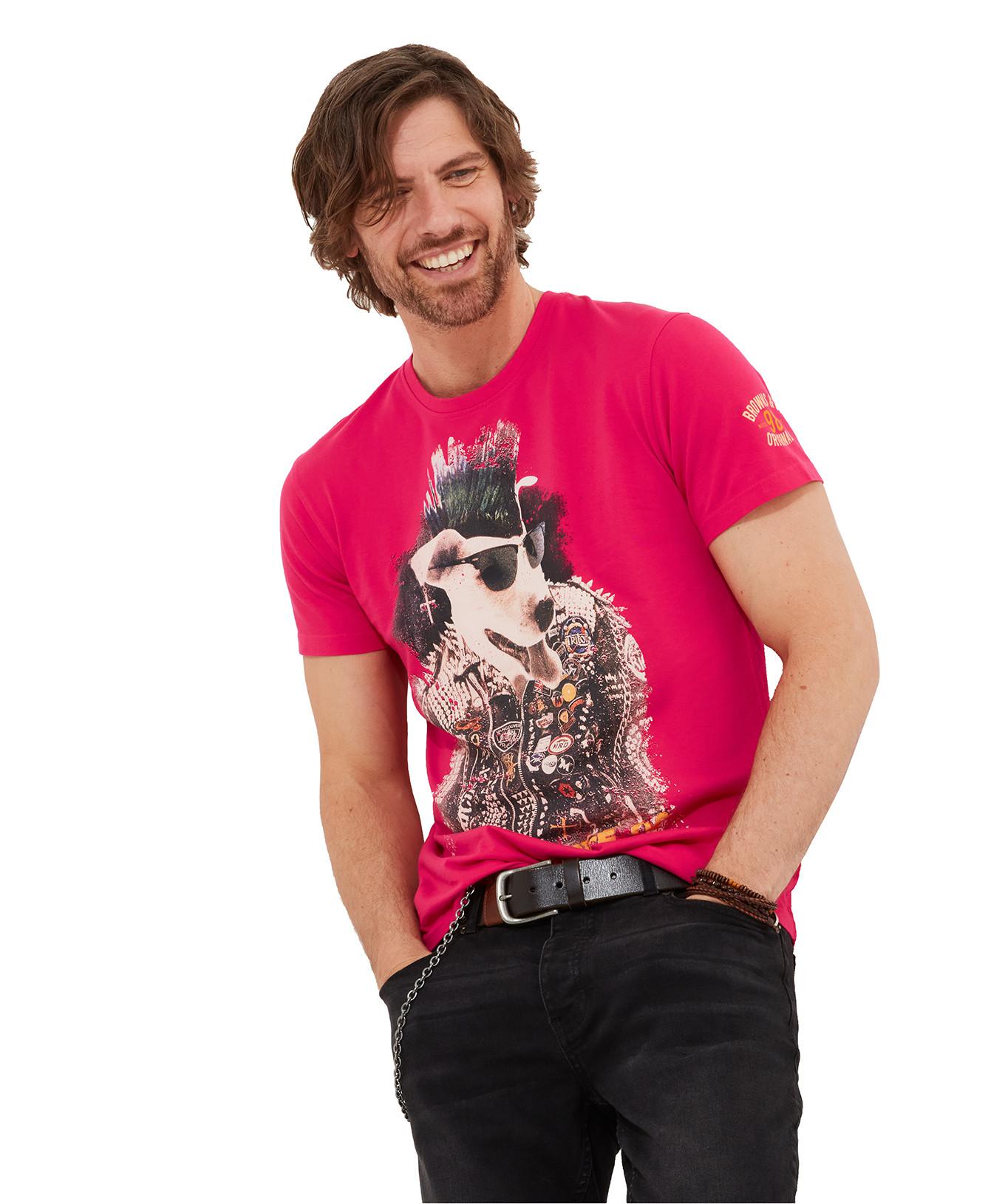 Joe Browns  Punk Dog Grafik T-Shirt 