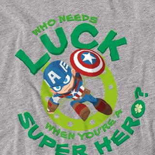 CAPTAIN AMERICA St Patrick's Day Lucky T-Shirt  