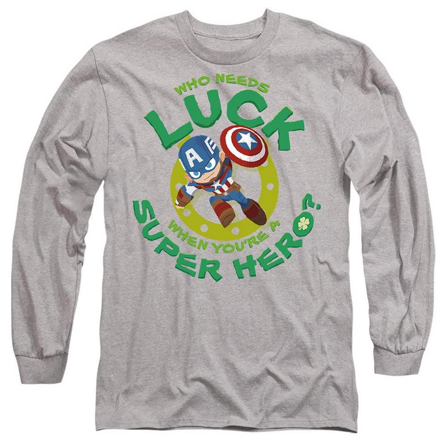 CAPTAIN AMERICA St Patrick's Day Lucky T-Shirt  