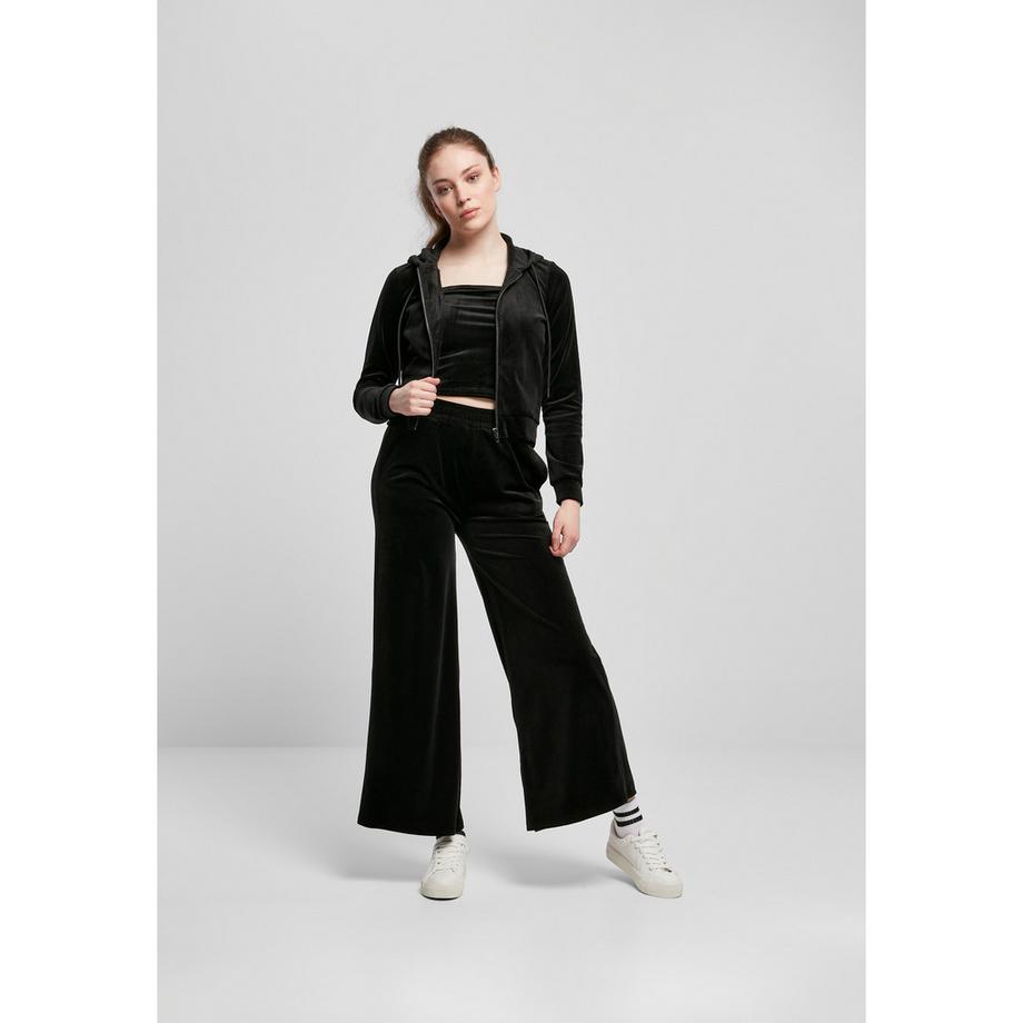 URBAN CLASSICS  pantalon urban claic high wait traight velvet 