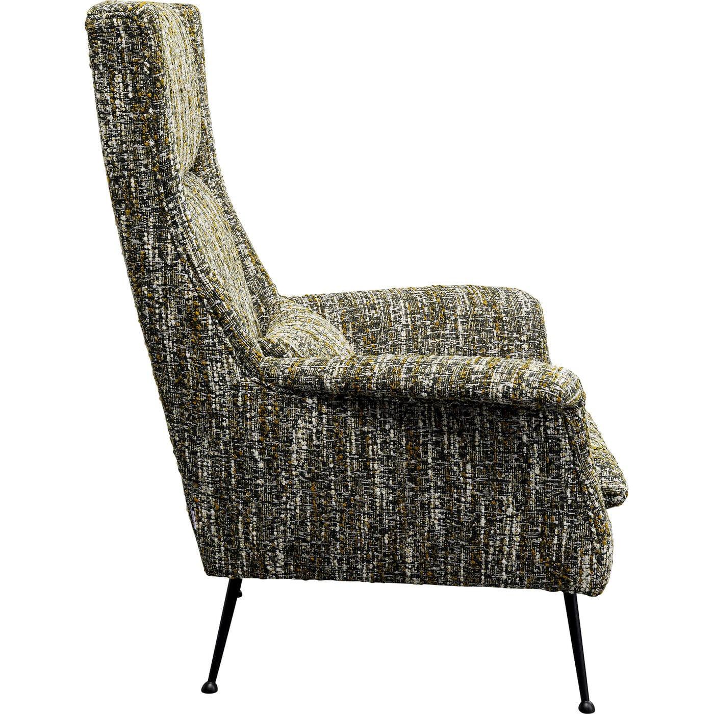 KARE Design Fauteuil Vegas Forever vert mélangé  