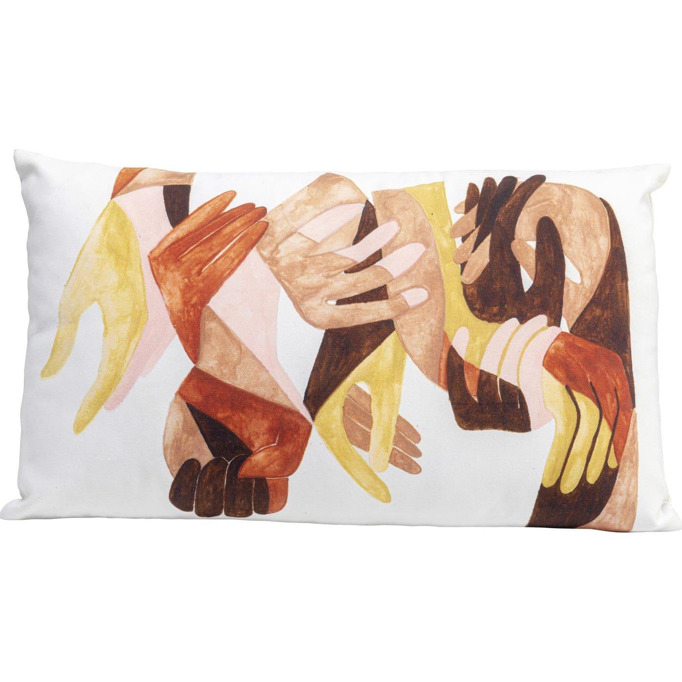 KARE Design Coussin Mains Artistique 50x30  