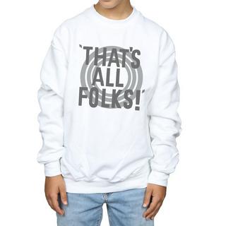 LOONEY TUNES  That´s All Folks Text Sweatshirt 