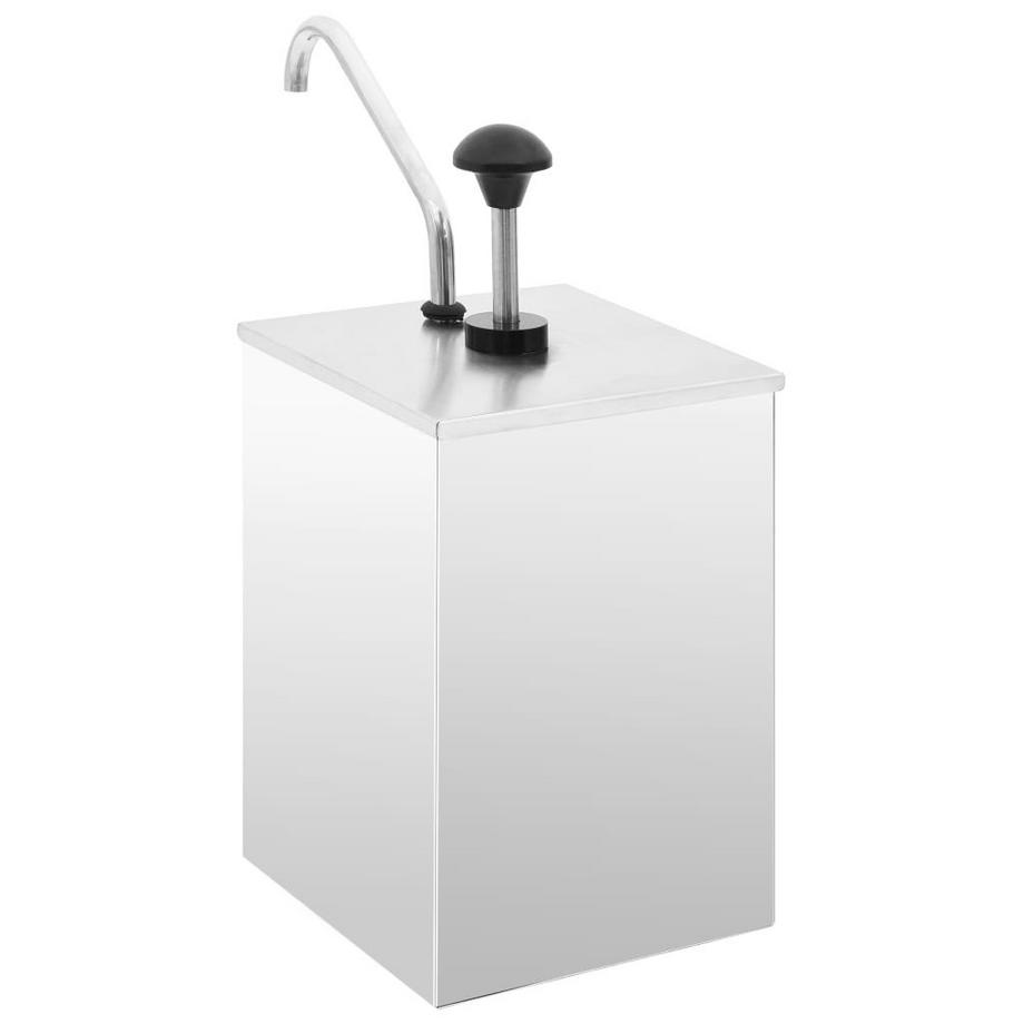 VidaXL Distributeur de sauces acier inoxydable acier  