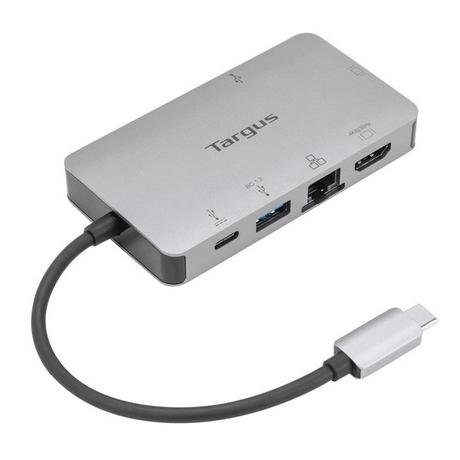 Targus  DOCK419 Cablato USB 3.2 Gen 1 (3.1 Gen 1) Type-C Grigio 