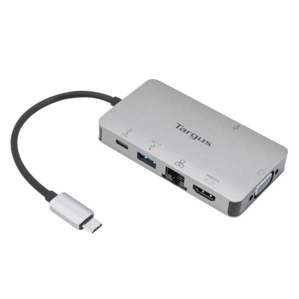 Targus  DOCK419 Kabelgebunden USB 3.2 Gen 1 (3.1 Gen 1) Type-C Grau 